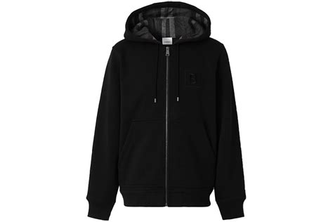 burberry letter graphic cotton blend hooded top|burberry letter graphic cotton hoodie.